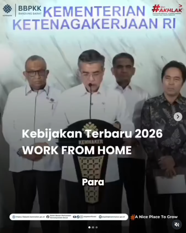 Ketahui informasi lengkap terkait kebijakan WFH dan program efisiensi energi melalui penjelasan berikut :